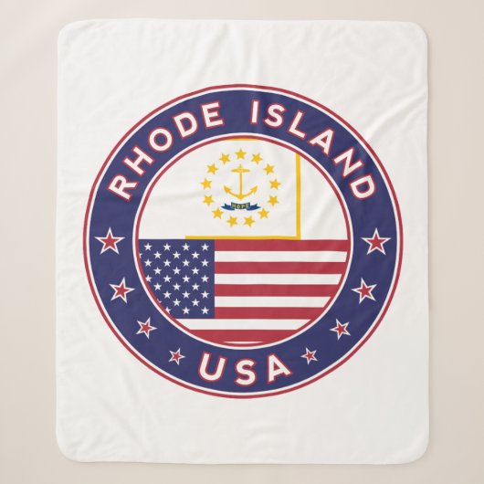 Rhode Island Sherpa Deken (Voorkant)