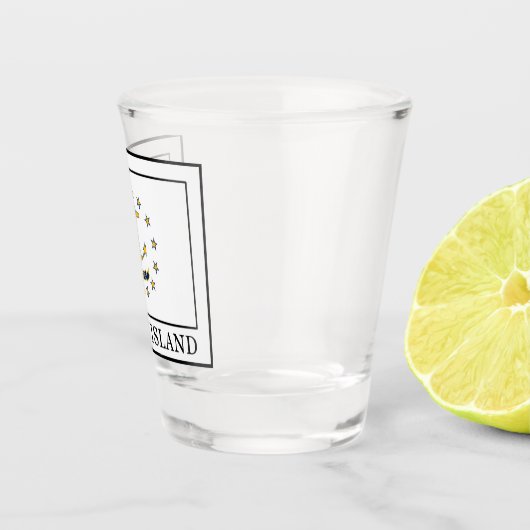 Rhode Island Shot Glas (Rechts)