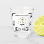 Rhode Island Shot Glas (Voorkant)