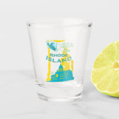 Rhode Island Shot Glass Shot Glas (Voorkant)