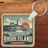 Rhode Island Sleutelhanger (Achterkant)