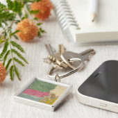 Rhode Island Sleutelhanger (Zijkant)