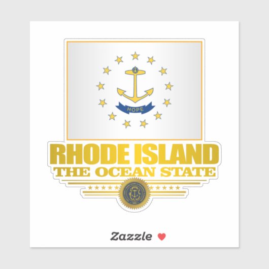 Rhode Island (SP) Sticker (Vel)