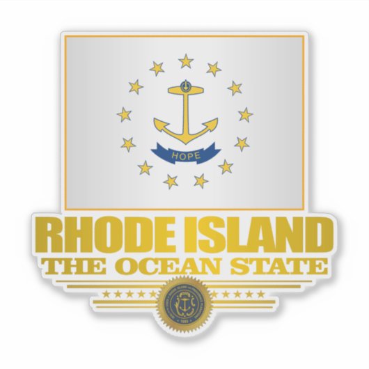 Rhode Island (SP) Sticker (Voorkant)