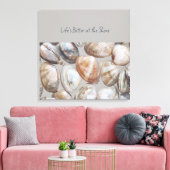 Rhode Island Staatsomtrek Rustieke Canvas Afdruk (Insitu (Woonkamer))