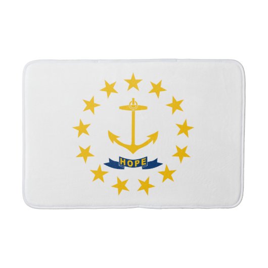 Rhode Island Staatsvlag Badmat (Voorkant)