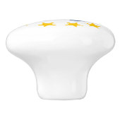 Rhode Island Staatsvlag Keramische Knop (Zijkant)