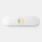 Rhode Island Staatsvlag Persoonlijk Skateboard (Horizontaal)