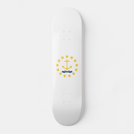 Rhode Island Staatsvlag Persoonlijk Skateboard (Voorkant)