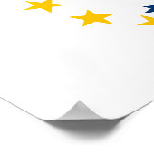 Rhode Island Staatsvlag Poster (Hoek)