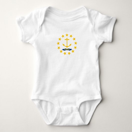 Rhode Island Staatsvlag Romper (Voorkant)