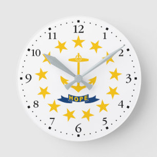 Rhode Island Staatsvlag Ronde Klok