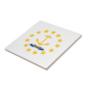 Rhode Island Staatsvlag Tegeltje (Zijkant)