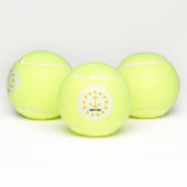 Rhode Island Staatsvlag Tennisballen (Multi)