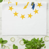 Rhode Island Staatsvlag Theedoek (Gevouwen)