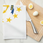 Rhode Island Staatsvlag Theedoek (Quarter Fold)