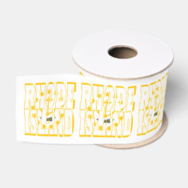 Rhode Island staatsvlag typografie ontwerp Grosgrain Lint