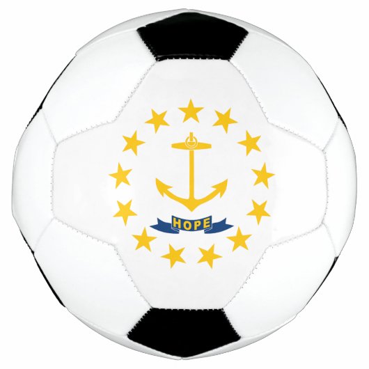 Rhode Island Staatsvlag Voetbal (Voorkant)