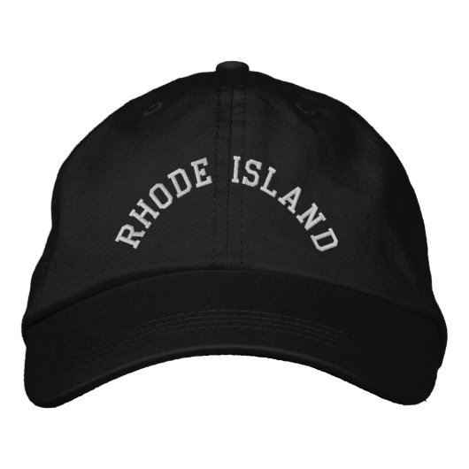 Rhode Island State Embroized Pet (Voorkant)