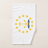 Rhode Island State Flag Bad Handdoek (Handdoek)