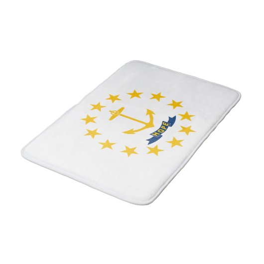 Rhode Island State Flag Badmat (Gekanteld)