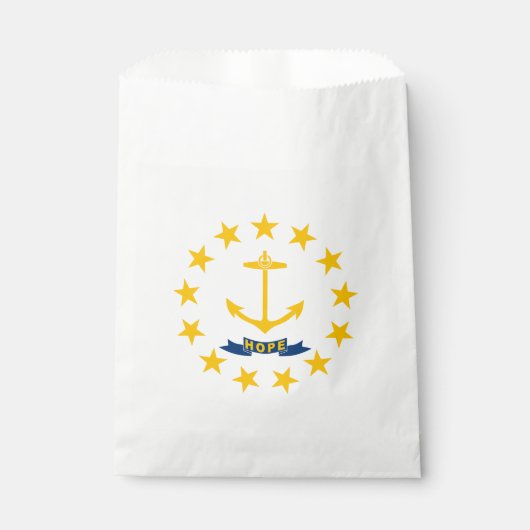 Rhode Island State Flag Bedankzakje (Voorkant)