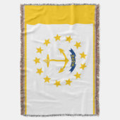 Rhode Island State Flag Design Decor Deken (Voorkant Verticaal)