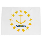 Rhode Island State Flag Groot Cadeauzakje (Voorkant)