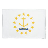 Rhode Island State Flag Kussensloop (Voorkant)