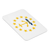 Rhode Island State Flag Magneet (Rechterzijde)