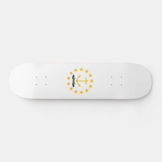 Rhode Island State Flag Persoonlijk Skateboard (Horizontaal)