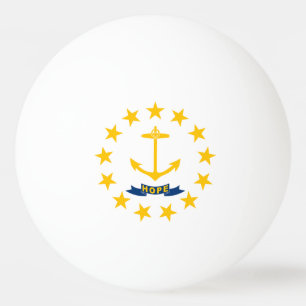 Rhode Island State Flag Pingpongbal