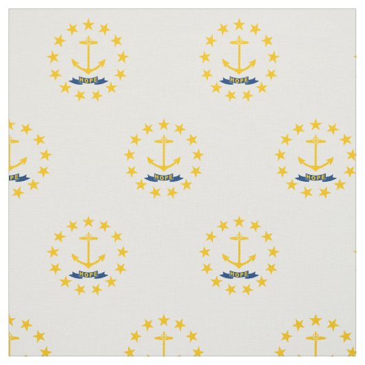 Rhode Island State Flag Stof (Swatch)