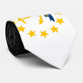 Rhode Island State Flag Stropdas (Opgerold)
