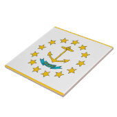 Rhode Island State Flag Tegel Tegeltje (Zijkant)