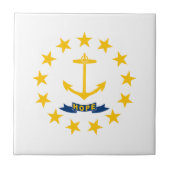 Rhode Island State Flag Tegeltje (Voorkant)