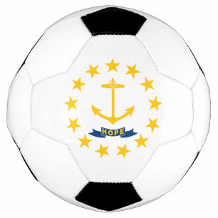 Rhode Island State Flag Voetbal