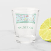 Rhode Island State Herdenking Shot Glass Glas (Achterkant)