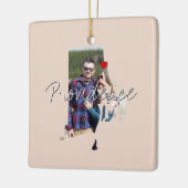 Rhode Island State Photo insert and town name Keramisch Ornament (Links)