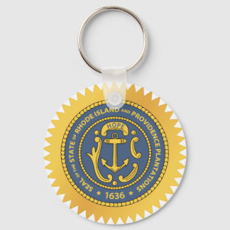 Rhode Island State Seal Sleutelhanger
