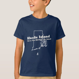 Rhode Island State Slogan T-shirt