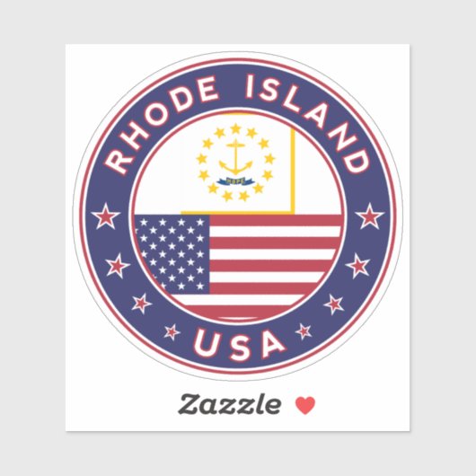 Rhode Island Sticker (Vel)
