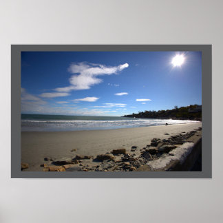 Rhode Island strand waterscape poster
