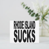 Rhode Island Sucks Briefkaart (Staand voorkant)