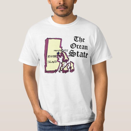 Rhode Island T-shirt (Voorkant)
