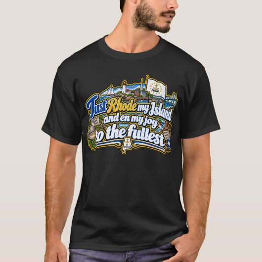 Rhode Island t-shirt (Voorkant)