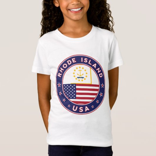 Rhode Island T-shirt (Voorkant)