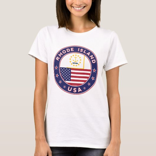 Rhode Island T-shirt (Voorkant)