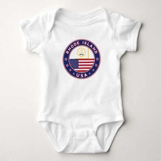 Rhode Island t-shirt, legging Romper (Voorkant)