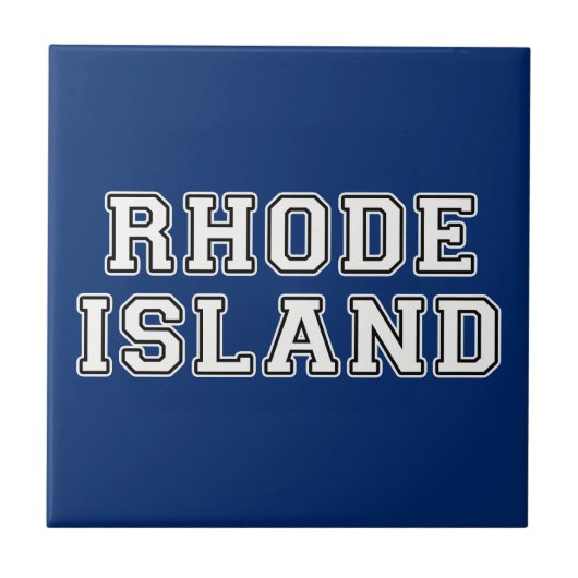 Rhode Island Tegeltje (Voorkant)